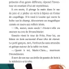 Texte de conte avec illustration de jeune fille rousse recevant pantin bois casse-noisette coloré