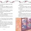 Page intérieure de Mon roman de l'avent Un Noël à Paris avec texte et illustration d'enfants en classe.