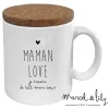 Mug céramique Maman love - Marcel et Lily