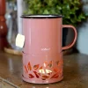 Mug chauffant café et thé Rose - Cookut