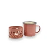 Mug chauffant café et thé Rose - Cookut