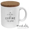 Mug  « Copine trop géniale » - Marcel et Lily