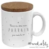 Mug Veux-tu être mon parrain ? - Marcel et Lily