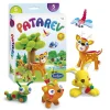 Patarev Sentosphère avec animaux colorés en pâte modelable, 5 pots, 5 couleurs.