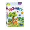 Boîte Patarev Sentosphère avec animaux et arbres en pâte modelable colorée, 5 pots.