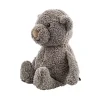 Peluche lumineuse Lou gris chiné en forme d'ours moelleux Flow Amsterdam