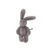 Peluche petit lapin gris Arthur et Louison en tissu peluche doux Moulin Roty