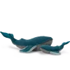 Peluche baleine à bosse bleue et grise, grande et petite, Tout autour du monde Moulin Roty.