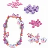 Perles en bois papillons - Djeco