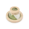 Petite boîte d'observation ronde en bois clair et plastique transparent Moulin Roty