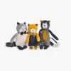 Petite peluche chat gris Alphonse Les Moustaches - Moulin Roty