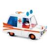 Petite voiture Crazy Motors Hurry Ambulance - Djeco