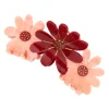Pince à cheveux Trio Fleurs Roses - Coucou Suzette