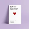 Pin's Cœur Rouge Maitresse - Les Imprimeuses