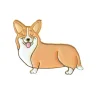 Pin's Corgi - Coucou Suzette