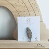 Pin's Plume Doré - Les Petites Hirondelles