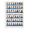 Poster 30 x 40 Des Légendes De L'équipe De France - Wall Editions