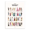 Poster 30 x 40 Run The World - Wall Éditions