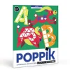 Poster + 520 stickers : Les Lettres - Poppik