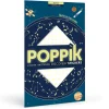 Poster bleu foncé Carte du ciel avec constellations et stickers phosphorescents Poppik