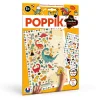 Poster à sticker créatif Dinosaures - Poppik