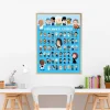 Poster stickers Personnages célèbres Quelle Histoire - Poppik