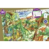 Puzzle 100 pièces + livret Dinosaures - Djeco