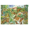 Puzzle 100 pièces + livret Dinosaures - Djeco