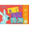 Puzzle duo Contraires - Djeco