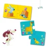 Puzzle duo Contraires - Djeco