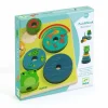 Puzzle et jeu d'empilement Rainbow - Djeco