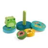 Puzzle et jeu d'empilement Rainbow - Djeco