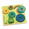 Puzzle et jeu d'empilement Rainbow - Djeco