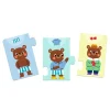 Puzzle frise Nounours s'habille - Djeco