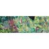 Puzzle Djeco 1000 pièces représentant chouettes, oiseaux variés et écureuil en forêt colorée
