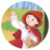 Puzzle le petit chaperon rouge 36 pièces - Djeco