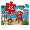 Puzzle le pirate et son trésor 36 pièces - Djeco