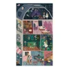 Puzzle 200 pièces L'hôtel particulier Les Parisiennes, scènes intérieures colorées et détaillées.