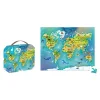 Puzzle Monde 100 pièces - Janod