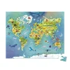 Puzzle Monde 100 pièces - Janod