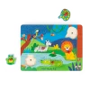 Puzzle sonore Animaux en bois Les Toupitis - Moulin Roty