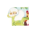 Puzzle tactile Ferme 5 pièces - Janod