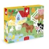 Puzzle Tactile  La Ferme 20 pièces - Janod