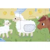 Puzzle Tactile  La Ferme 20 pièces - Janod