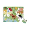 Puzzle Tactile  La Ferme 20 pièces - Janod
