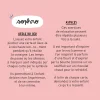 Texte sur fond rose expliquant les règles et astuces du jeu Relax max Jeu de cartes - Minus.