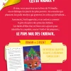 Fond rouge avec texte blanc sur "Mission cadeaux nuls" et illustration lutins près d’un sapin de Noël.