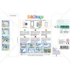Emballage Sablimage Princesses avec 4 tableaux princesse, 16 pots de sable coloré, cadre inclus.
