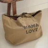 Sac cabas Mama Love Sable - Marcel et Lily