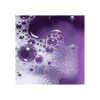 Bulle de mousse violette intense sur eau colorée, Sel de bain Violet Nailmatic
